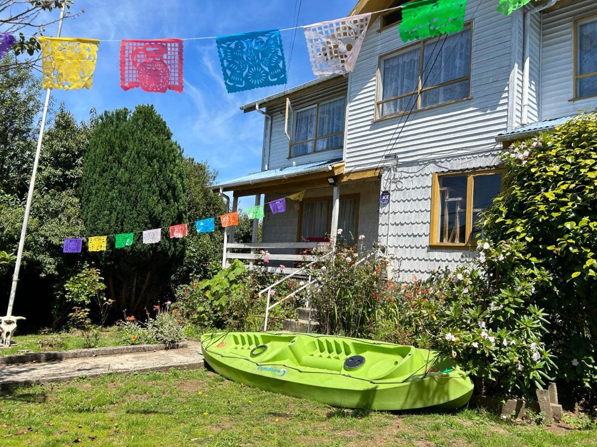 Purple Fox Hotel Ancud Bagian luar foto
