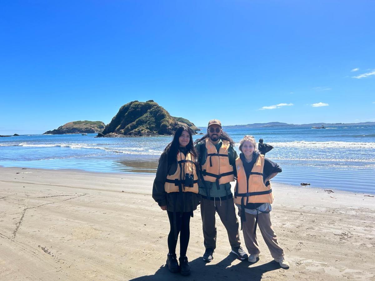 Purple Fox Hotel Ancud Bagian luar foto